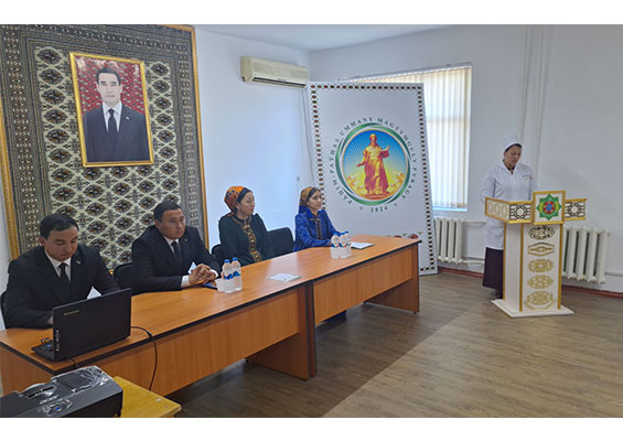 “Berkarar döwletiň täze eýýamynyň Galkynyşy döwrüniň ylmy gadamlary” atly ylmy-amaly maslahaty
