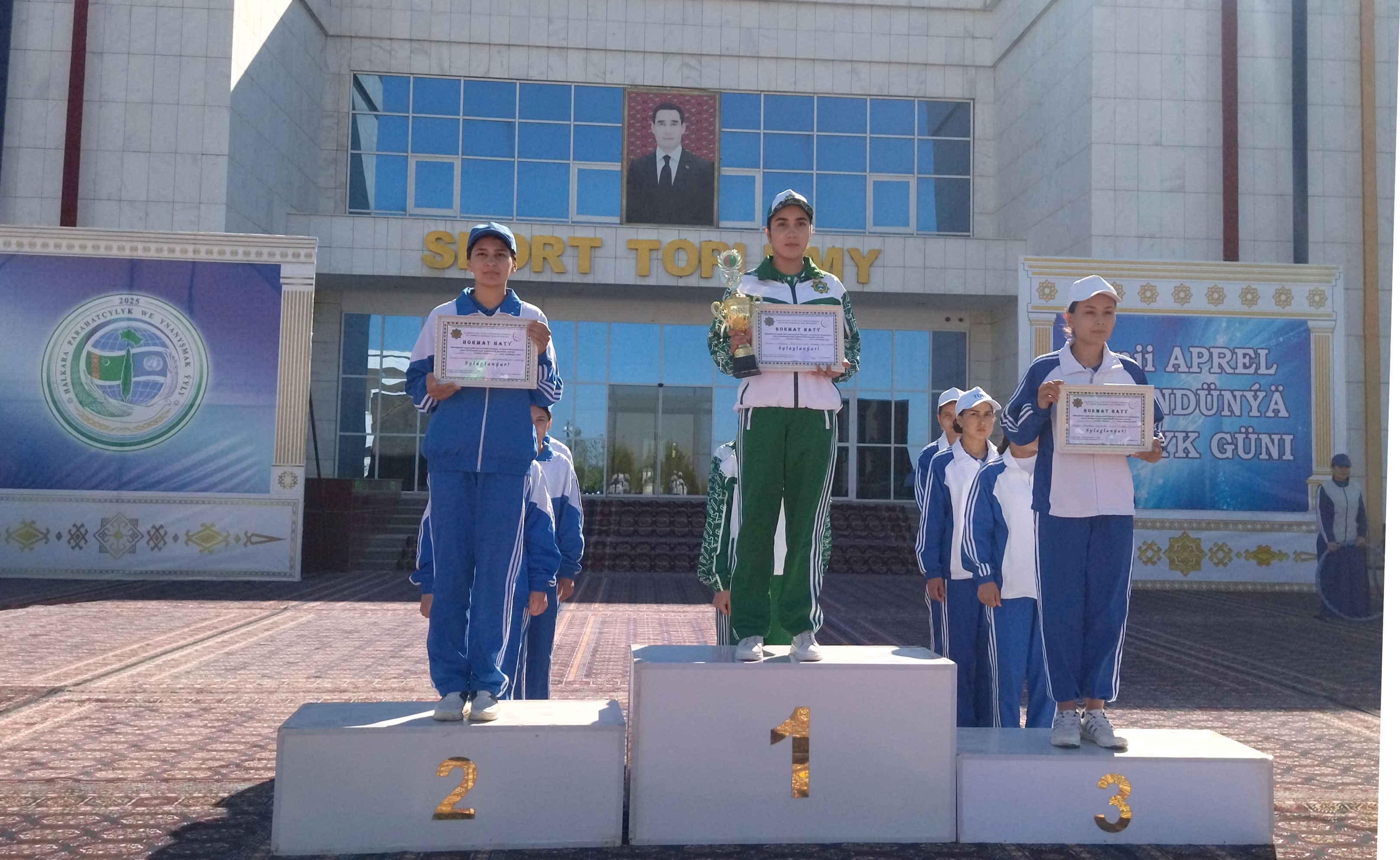 Sport – üstünligiň çeşmesi we sagdyn durmuş ýörelgesidir!